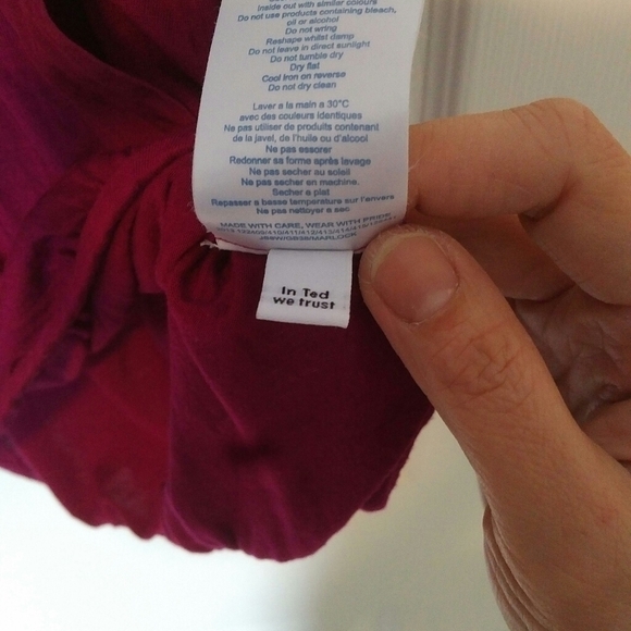 Ted Baker Gathered Sleeveless Top, Size 2 (US 6) - Picture 2 of 6